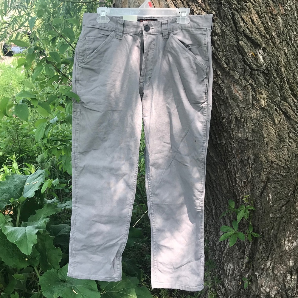 🦋NWT Ridgecut Toughwear 34x30 Canvas Work Pants